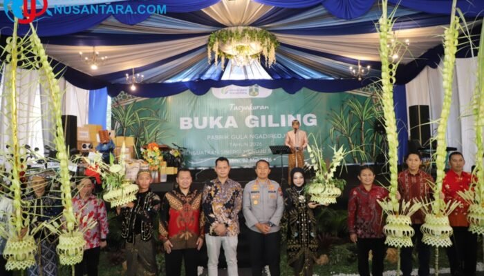 Kapolres Kediri Hadiri Tradisi Tebu Manten PG Ngadirejo, Dukung Kelancaran Musim Giling 2026