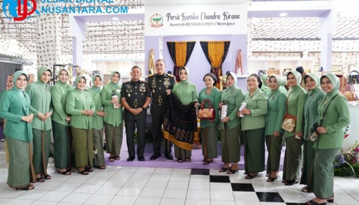 Pangdam V/Brawijaya Dorong Kemandirian Ekonomi Melalui UMKM Persit Kartika Chandra Kirana PD V/Brawijaya 