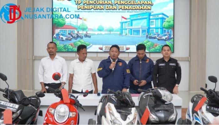Sikat Kejahatan Jalanan, Polres Pamekasan Ringkus 9 Tersangka dalam Sepekan