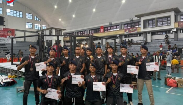 Raih Juara Umum II di Kejurprov IBCA MMA Surabaya, Dansat Brimob Polda Jatim Sampaikan Apresiasi