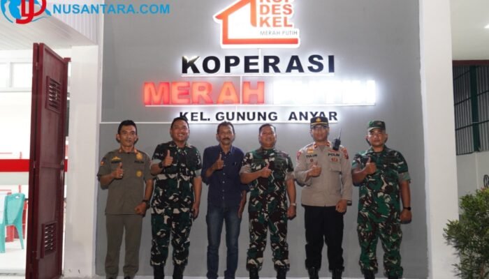 Tinjau Koperasi Merah Putih, Danrem Pacu Kemandirian Ekonomi Warga.