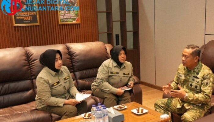 Terima Audiensi Majalah Palagan, Tegaskan  Korem Harus “MANTAP” untuk Rakyat