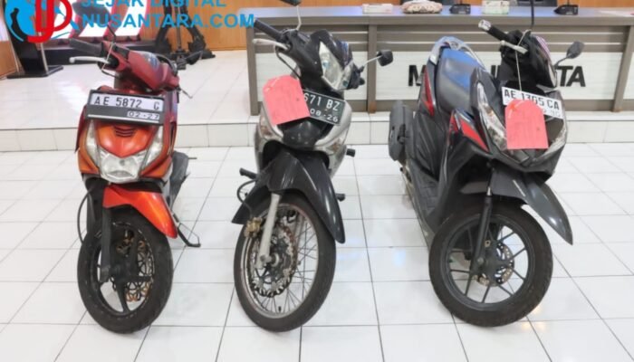 Polres Madiun Kota Ringkus Dua Pelaku Curanmor, Satu Mobil dan Motor Disita