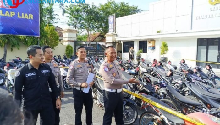 Operasi Balap Liar di Pamekasan: 582 Motor Disita, 150 Unit Masih Tertahan di Mapolres