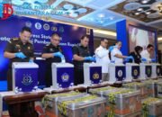 Lawan Kejahatan Mata Uang, Polri dan Bank Indonesia Musnahkan 466.535 Lembar Rupiah Palsu
