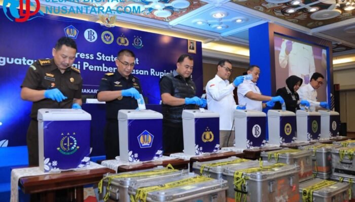 Lawan Kejahatan Mata Uang, Polri dan Bank Indonesia Musnahkan 466.535 Lembar Rupiah Palsu