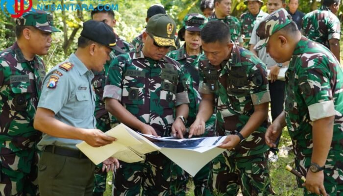 Danrem Tinjau Pembangunan Yonif TP 931/KJ, Kobarkan Semangat Loyalitas dan Pengabdian Prajurit