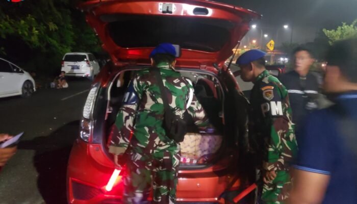 Gempur Rokok Ilegal, Tim SFQR Lanal Batuporon Amankan 311 Bal di Jalur Suramadu