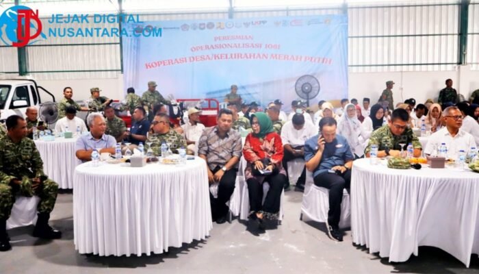 1.061 Koperasi Merah Putih Diresmikan, Kasrem 084/BJ Tegaskan Peran Desa