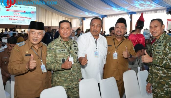 Presiden Resmikan 1.061 Titik KDKMP, Danrem Hadir Berikan Dukungan