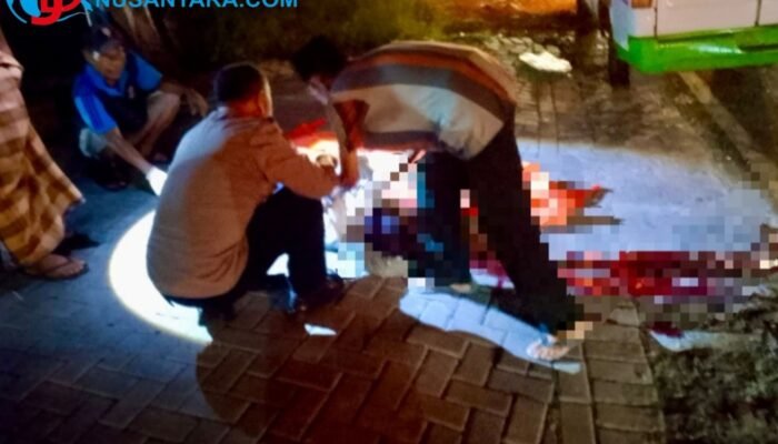 Tragis, Pemotor Wanita Asal Lamongan Tewas Usai Tabrak Bak Truk Trailer di Kedamean Gresik