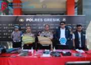 Kapolres Gresik Ungkap Lima Kasus Kejahatan, Korban Bersyukur Motor dan Barang Berharga Kembali