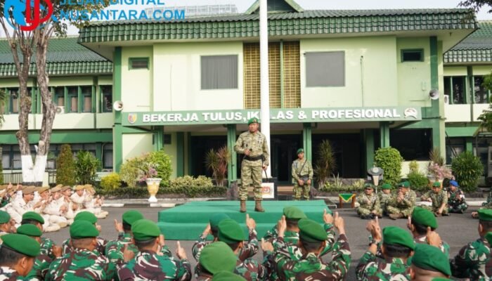 Danrem Ajak Prajurit Jadi Pionir dan Teladan  Penerus Semangat Pahlawan