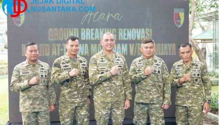 Masjid At-Taqwa Direnovasi, Danrem  Fasilitas Ibadah Semakin Representatif