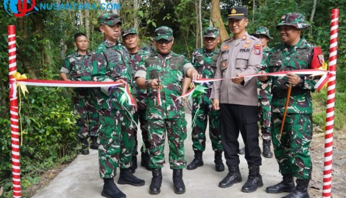 TMMD Ke-128 Bangkalan Selesai, Kasrem  Tegaskan Kemanunggalan TNI dan Rakyat