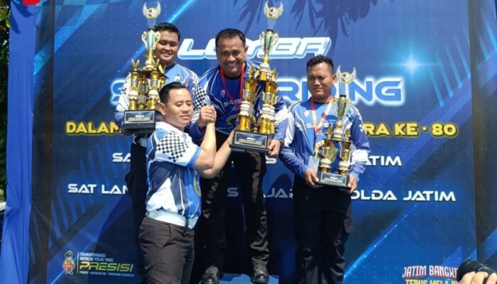 Aiptu Bambang Kurniawan Raih Juara 1 Safety Riding di Hari Bhayangkara ke-80