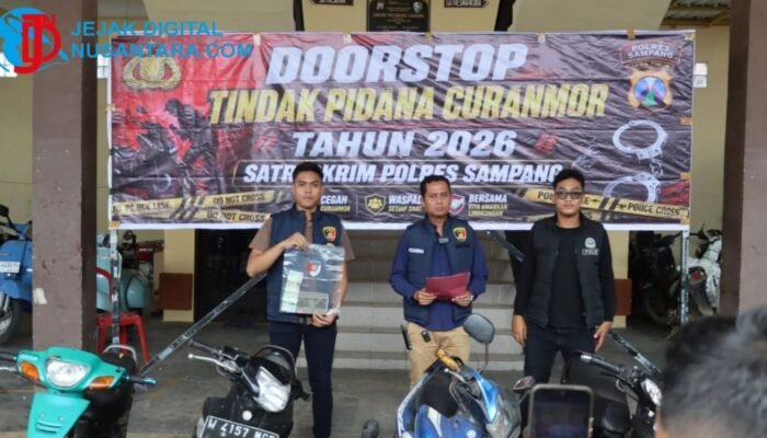 Polres Sampang Gulung Sindikat Curanmor di Omben, 5 Sepeda Motor Diamankan