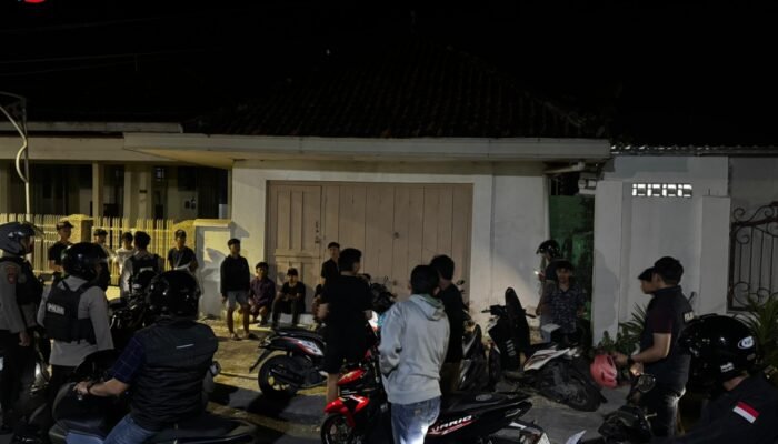 Antisipasi Balap Liar Malam Takbiran Iduladha, Polres Pamekasan Amankan 16 Sepeda Motor