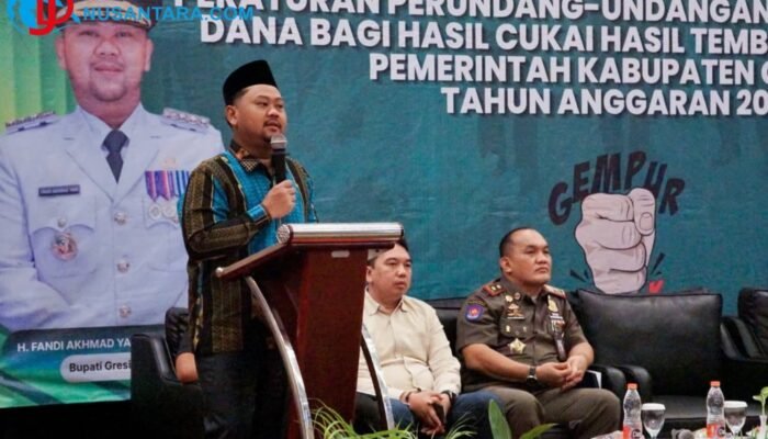 Bupati Gresik: Rokok Ilegal Rampas Hak Pendidikan dan Layanan Kesehatan Masyarakat