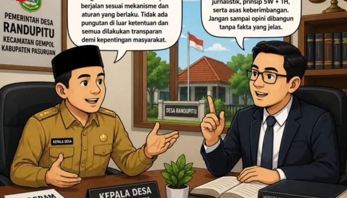 Disebut Carut-Marut, Kades Randupitu dan Praktisi Hukum Buka Suara Terkait Program PTSL