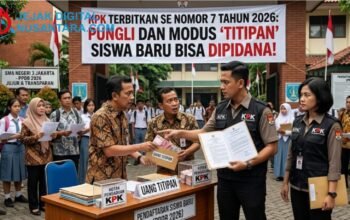 KPK Terbitkan SE Nomor 7 Tahun 2026: Pungli dan Modus ‘Titipan’ Siswa Baru Bisa Dipidana!