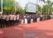 Perkokoh Sinergitas, Polres Nganjuk Gelar Apel Besar Sabuk Kamtibmas 2026