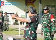 Pelihara Kemampuan Profesionalisme  Prajurit. Danrem Latihan Menembak Pistol
