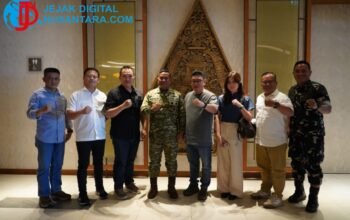 Penuh Keakraban, Danrem Silaturahmi dengan Pakuwon Group Surabaya