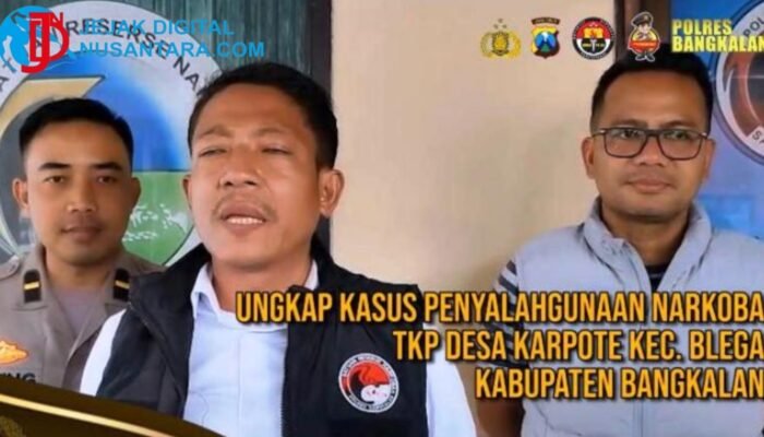 Polres Bangkalan Gerebek Kamar Kos di Blega, Amankan Pengedar dan 21 Klip Sabu