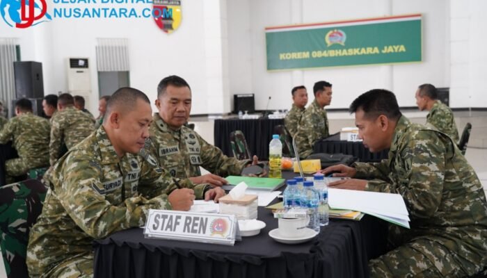 Perkuat Akuntabilitas dan Tertib Administrasi, Korem  Terima Kunjungan Tim Audit Kinerja Itdam V/Brawijaya