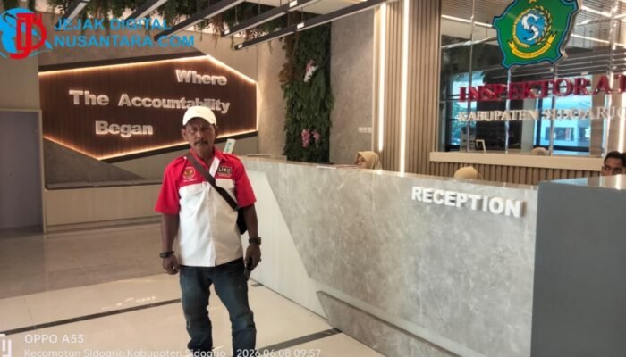 Datangi Kantor Inspektorat, LIRA Sidoarjo Pertanyakan Status Final Audit Kasus Desa Ngaban