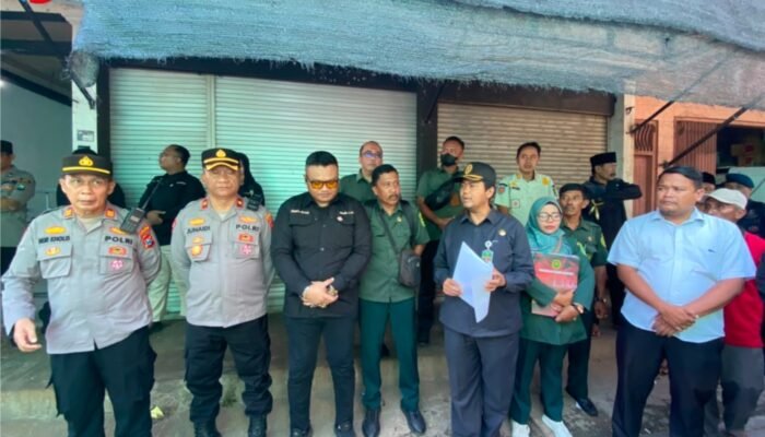 Sinergi Personel Gabungan, Eksekusi Lahan Hasil Lelang di Sumenep Berjalan Kondusif