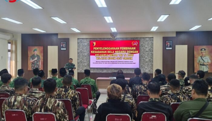 Kodim 0817/Gresik Tingkatkan Jiwa Nasionalisme Melalui Pembinaan Kesadaran Bela Negara