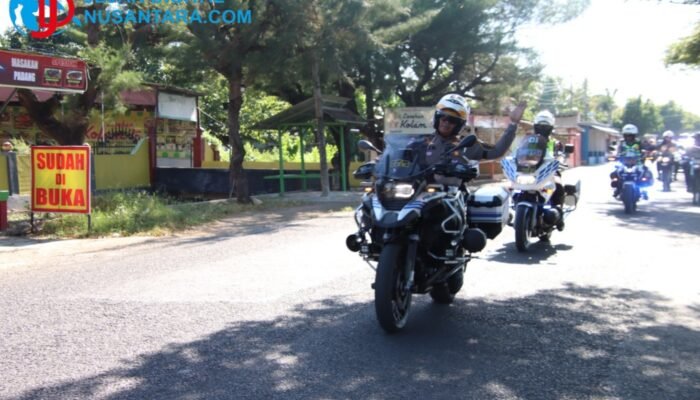 Antisipasi Gesekan 1 Suro, Polres Sumenep Gelar Patroli Skala Besar