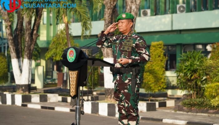Danrem Pimpin Upacara 17-an, Tekankan Dukungan Program Prioritas Pemerintah dan Penguatan Publikasi Satuan