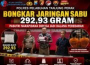 Polres Pelabuhan Tanjung Perak Gagalkan Peredaran 292,93 Gram Sabu di Jalan Kenjeran