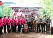 Sambut Hari Bhayangkara Ke-80, Polres Sumenep Bedah Rumah Warga Tak Layak Huni