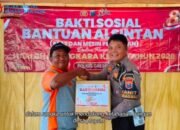 Polisi Bagikan Alat Pertanian di Gresik, Dukung Ketahanan Pangan Nasional