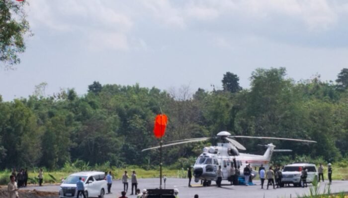 Dandim 0828/Sampang Pastikan Pendaratan Helikopter Presiden Prabowo di Batuporo Aman
