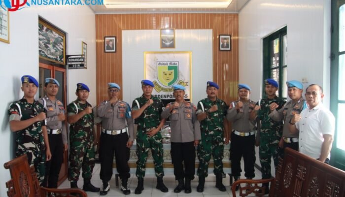 Memperkuat Sinergitas, Polres Sumenep Beri Kejutan di HUT ke-80 Polisi Militer TNI AD