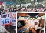 Ratusan Warga Gelar Aksi Damai di DPRD Gresik, Desak Program Makan Bergizi Gratis Berlanjut