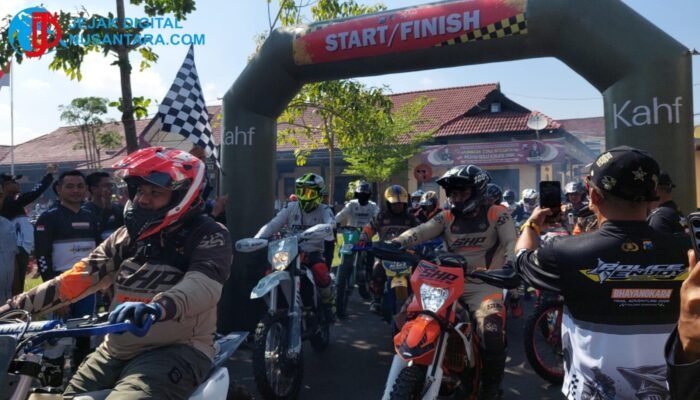 Rayakan Hari Bhayangkara ke-80, Polres Sampang Gelar Trail Adventure dan Santunan Ratusan Anak Yatim
