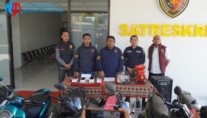 Sikat 7 Kasus Kriminal Sepekan, Polres Pamekasan Gulung Komplotan Pencuri