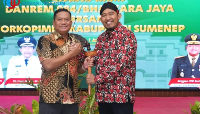 Kunjungi Sumenep, Danrem Bhaskara Jaya Pererat Sinergi Bersama Bupati dan Forkopimda