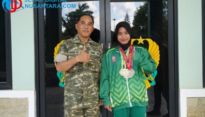 Di Balik Seragam TNI, Lahir Atlet Berprestasi: Danrem Bhaskara Jaya Apresiasi Keluarga Peltu Faruk Syahrondi