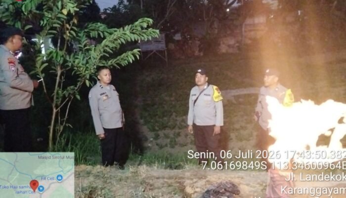Sumur Bor Warga di Omben Sampang Tiba-Tiba Semburkan Api, Polisi Pasang Garis Pembatas