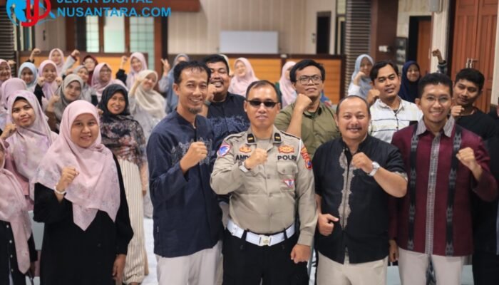 Gandeng Guru Jadi Agen Perubahan, Satlantas Polres Gresik Gencarkan Budaya Tertib Lalin Sejak Dini