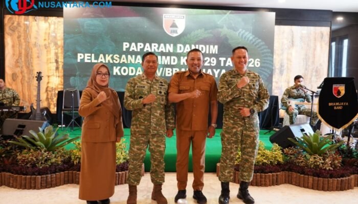 Dari Desa untuk Indonesia, Danrem Bhaskara Jaya Ikuti Paparan TMMD ke-129