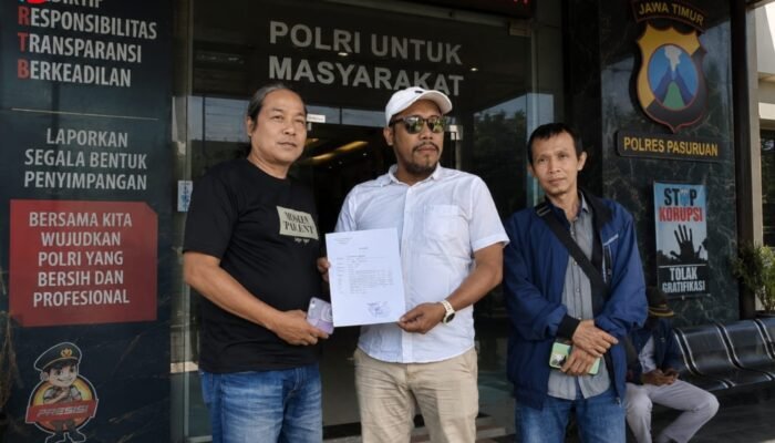 Dugaan Penyimpangan Dana Pasar Randupitu Resmi Dilaporkan ke Polres Pasuruan
