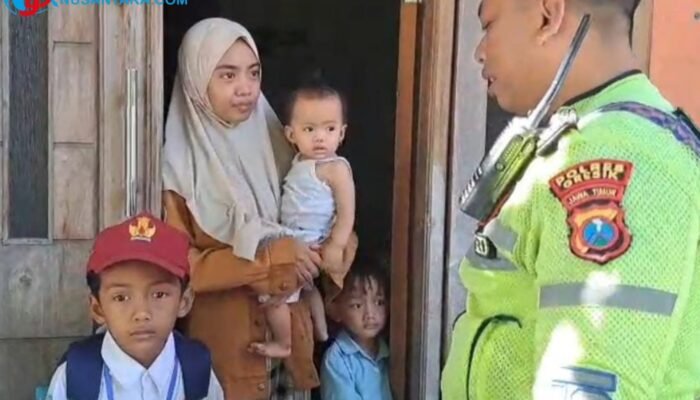 Pulang Sekolah Tersesat, Siswa SD di Gresik Diantar Polisi Menggunakan Mobil Dinas
